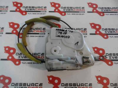 CERRADURA PUERTA TRASERA DERECHA MAZDA 6 LIM 2010 2.2 TURBODIESEL (129 CV)