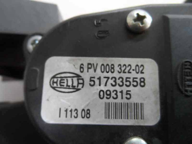 POTENCIOMETRO PEDAL FIAT CROMA 2008 1.9 JTD 16V (150 CV)