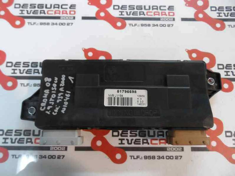 MODULO CONFORT FIAT CROMA 2008 1.9 JTD 16V (150 CV)