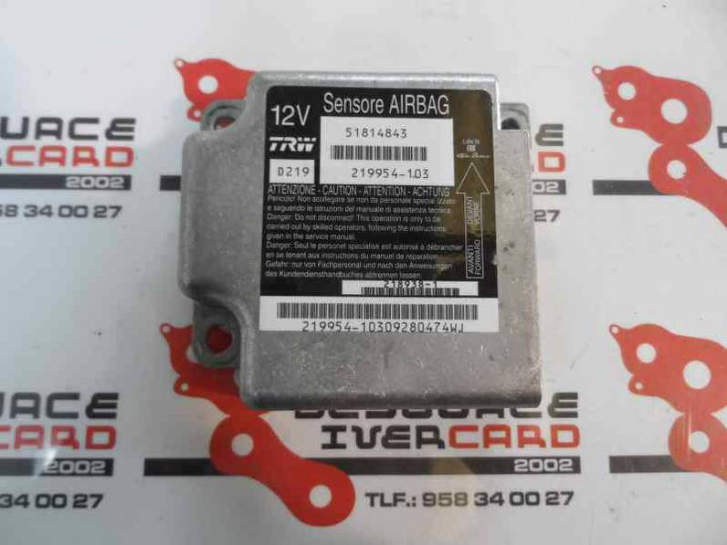 CENTRALITA AIRBAG FIAT CROMA 2008 1.9 JTD 16V (150 CV)