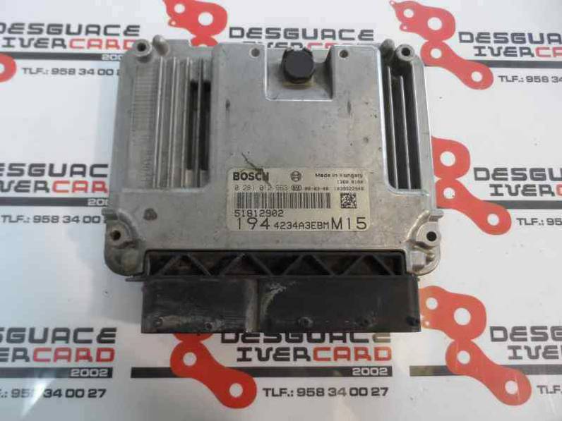 CENTRALITA MOTOR UCE FIAT CROMA 2008 1.9 JTD 16V (150 CV)