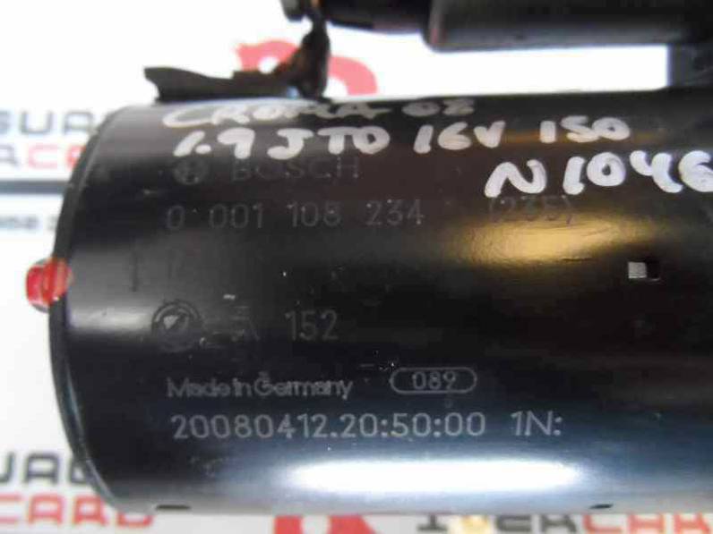 MOTOR ARRANQUE FIAT CROMA 2008 1.9 JTD 16V (150 CV)