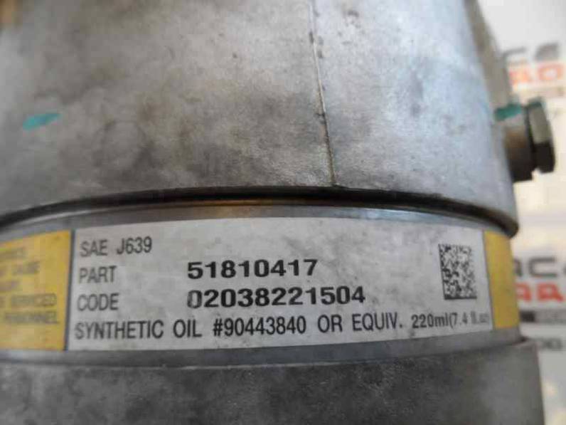 COMPRESOR AIRE ACONDICIONADO FIAT CROMA 2008 1.9 JTD 16V (150 CV)