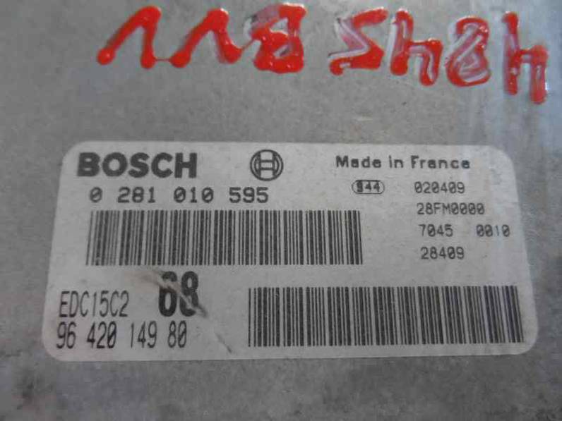 CENTRALITA MOTOR UCE CITROEN XSARA PICASSO 2002 2.0 HDI (90 CV)