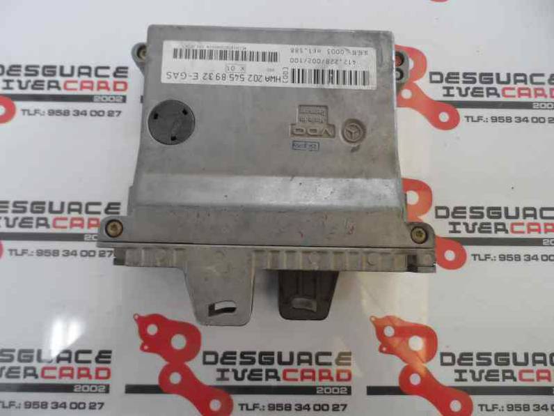 CENTRALITA MOTOR UCE MERCEDES CLASE C BERLINA 1993