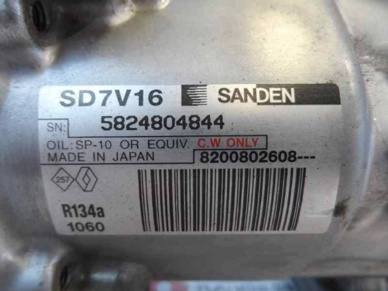 COMPRESOR AIRE ACONDICIONADO DACIA SANDERO 2008 1.6 (87 CV)
