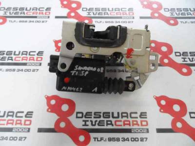 CERRADURA PUERTA TRASERA IZQUIERDA DACIA SANDERO 2008 1.6 (87 CV)