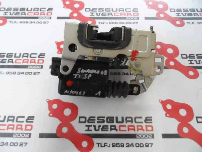 CERRADURA PUERTA TRASERA IZQUIERDA DACIA SANDERO 2008 1.6 (87 CV)