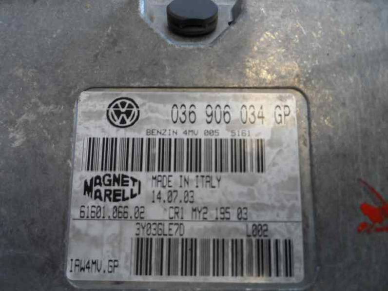 CENTRALITA MOTOR UCE VOLKSWAGEN POLO 2003 1.4 16V (75 CV)