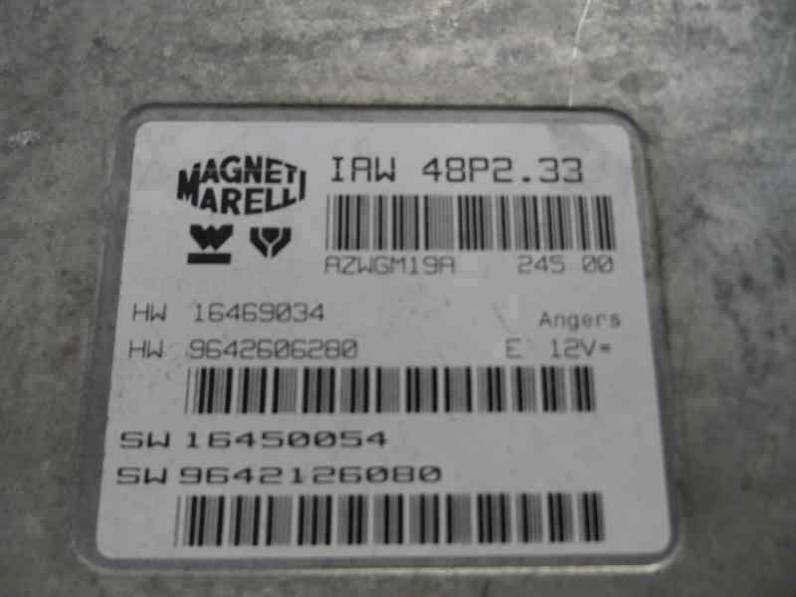 CENTRALITA MOTOR UCE CITROEN EVASION 2000 2.0 16V (136 CV)