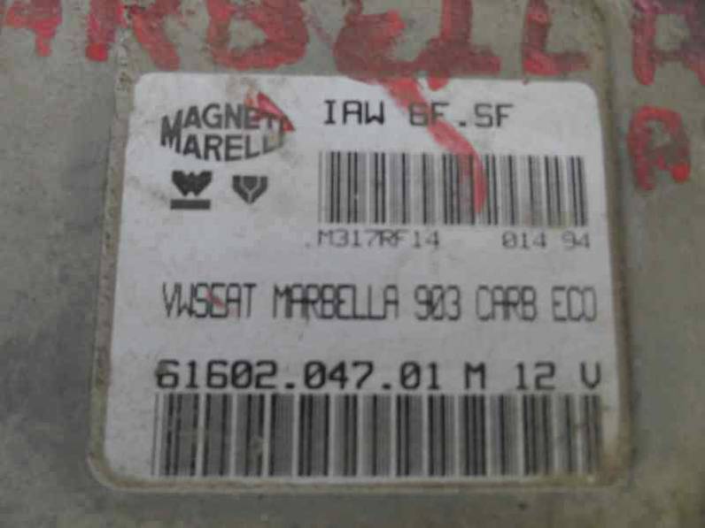 CENTRALITA MOTOR UCE SEAT MARBELLA 1986