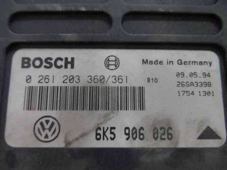 CENTRALITA MOTOR UCE SEAT CORDOBA BERLINA 1999