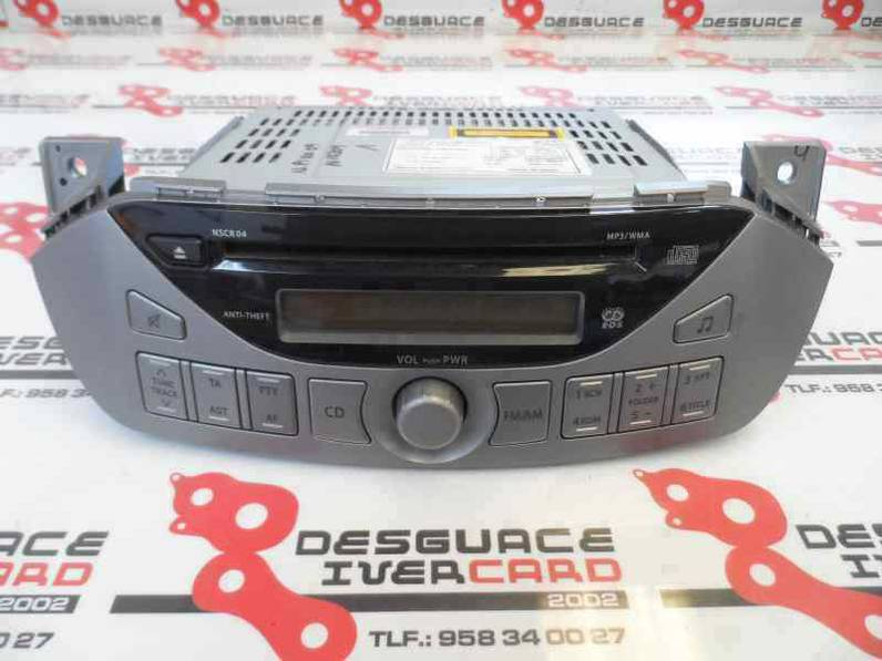 SISTEMA AUDIO RADIO CD NISSAN PIXO 2009 1.0 (68 CV)
