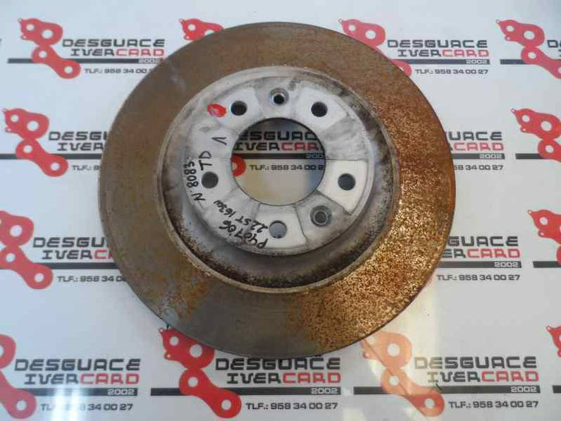 DISCO FRENO TRASERO PEUGEOT 407 2005 2.2 (163 CV)