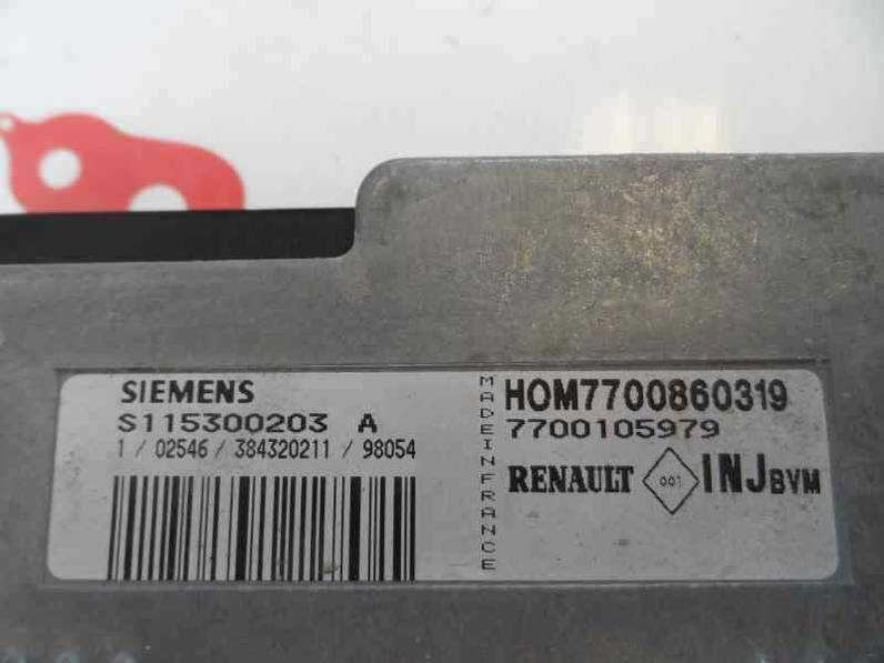 CENTRALITA MOTOR UCE RENAULT MEGANE I CLASSIC 1998 1.6 (90 CV)