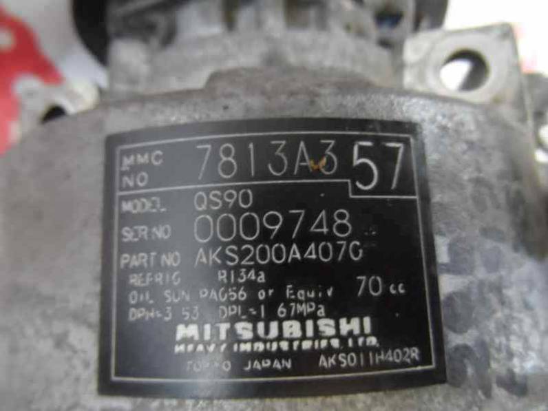 COMPRESOR AIRE ACONDICIONADO MITSUBISHI ASX 2011 1.6 (117 CV)