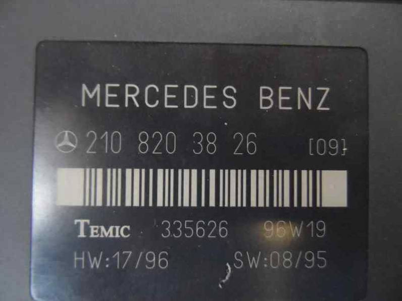 MODULO CONFORT MERCEDES CLASE E BERLINA DIESEL 1996 3.0 D (136 CV)