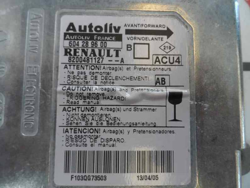 CENTRALITA AIRBAG RENAULT MEGANE II BERLINA 3P 2005 1.6 (113 CV)