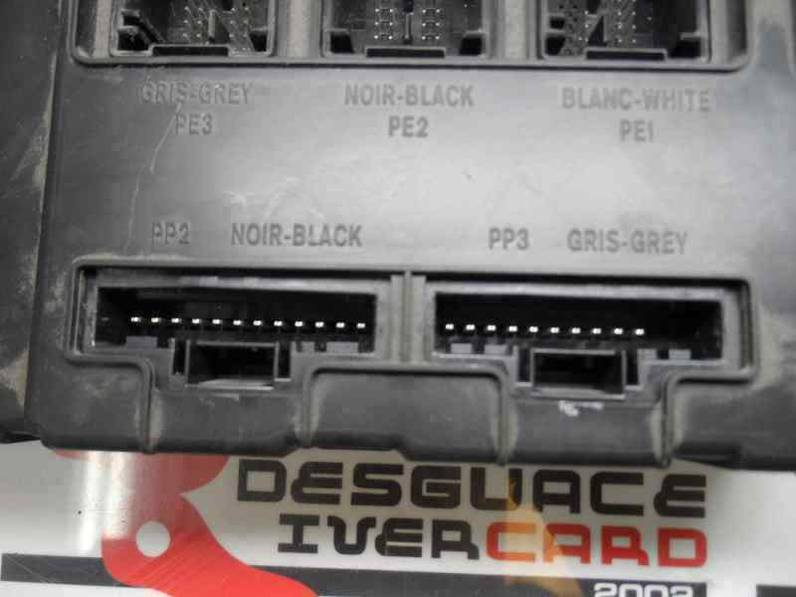 CAJA RELES FUSIBLES RENAULT MEGANE II BERLINA 3P 2005 1.6 (113 CV)