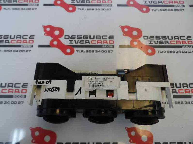 MANDO CLIMATIZADOR VOLKSWAGEN POLO 2009 1.4 TDI (69 CV)