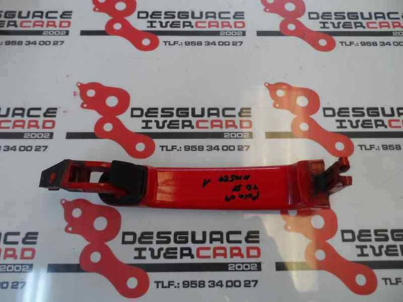 MANETA EXTERIOR TRASERA DERECHA VOLKSWAGEN POLO 2009 1.4 TDI (69 CV)