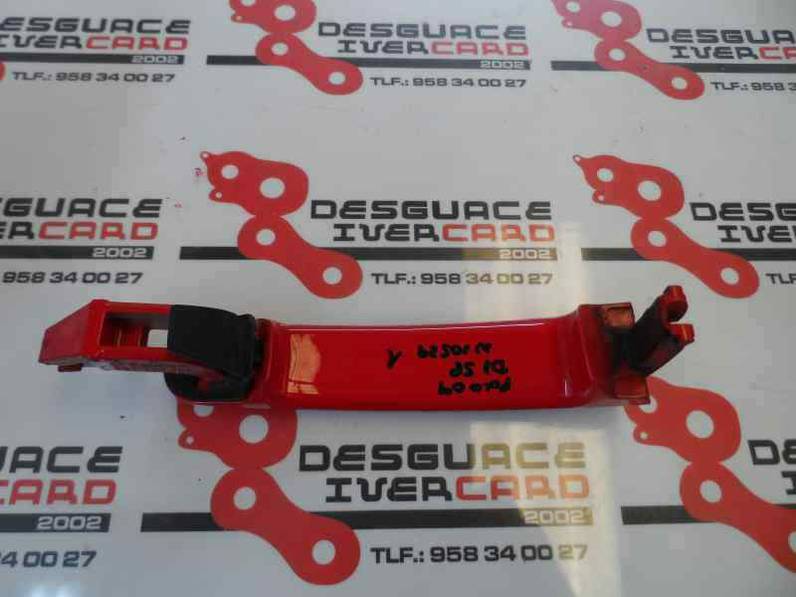 MANETA EXTERIOR DELANTERA IZQUIERDA VOLKSWAGEN POLO 2009 1.4 TDI (69 CV)