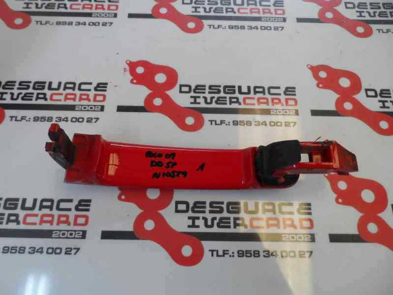 MANETA EXTERIOR DELANTERA DERECHA VOLKSWAGEN POLO 2009 1.4 TDI (69 CV)