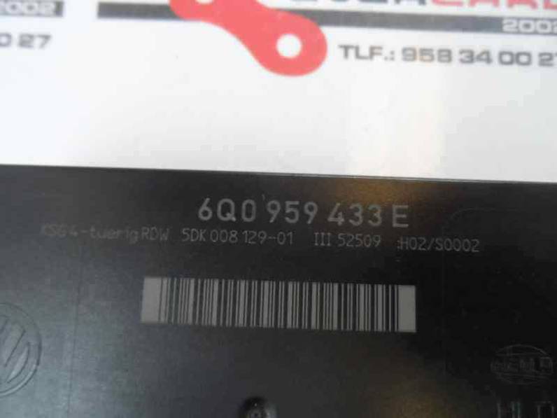 MODULO CONFORT VOLKSWAGEN POLO 2009 1.4 TDI (69 CV)