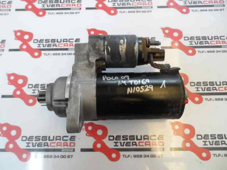 MOTOR ARRANQUE VOLKSWAGEN POLO 2009 1.4 TDI (69 CV)