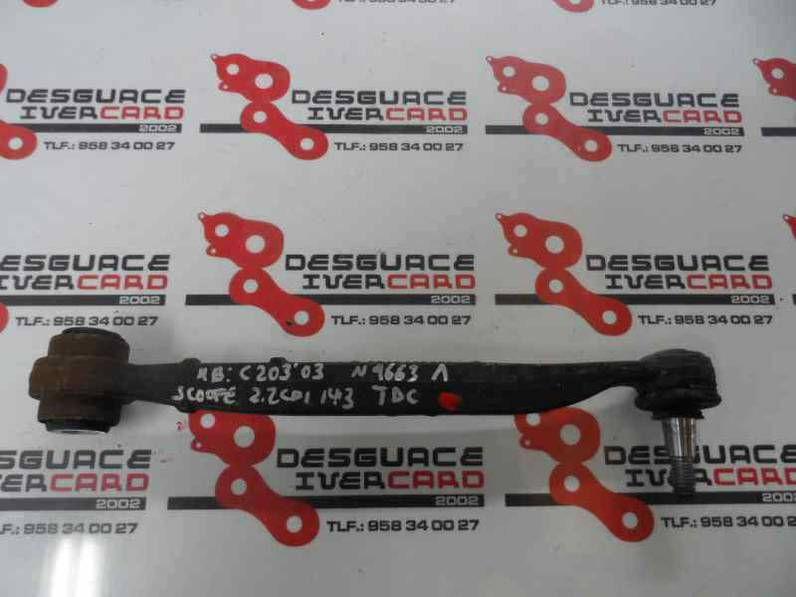 BRAZO SUSPENSION INFERIOR TRASERO DERECHO MERCEDES CLASE C SPORTCOUPE 2003 2.2 CDI (143 CV)
