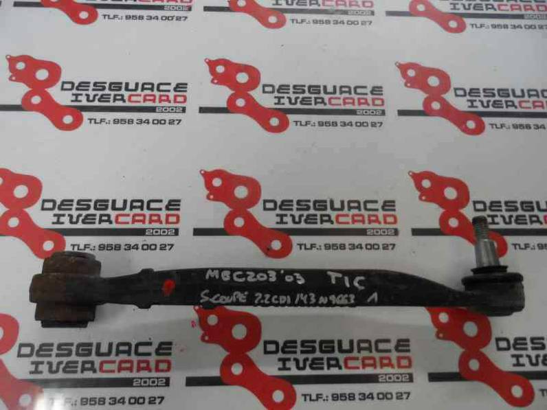 BRAZO SUSPENSION INFERIOR TRASERO IZQUIERDO MERCEDES CLASE C SPORTCOUPE 2003 2.2 CDI (143 CV)