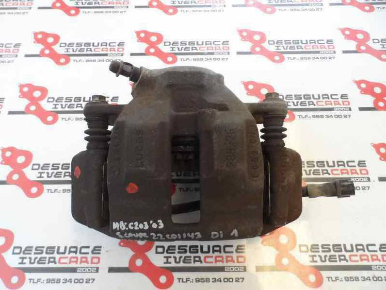 PINZA FRENO DELANTERA IZQUIERDA MERCEDES CLASE C SPORTCOUPE 2003 2.2 CDI (143 CV)