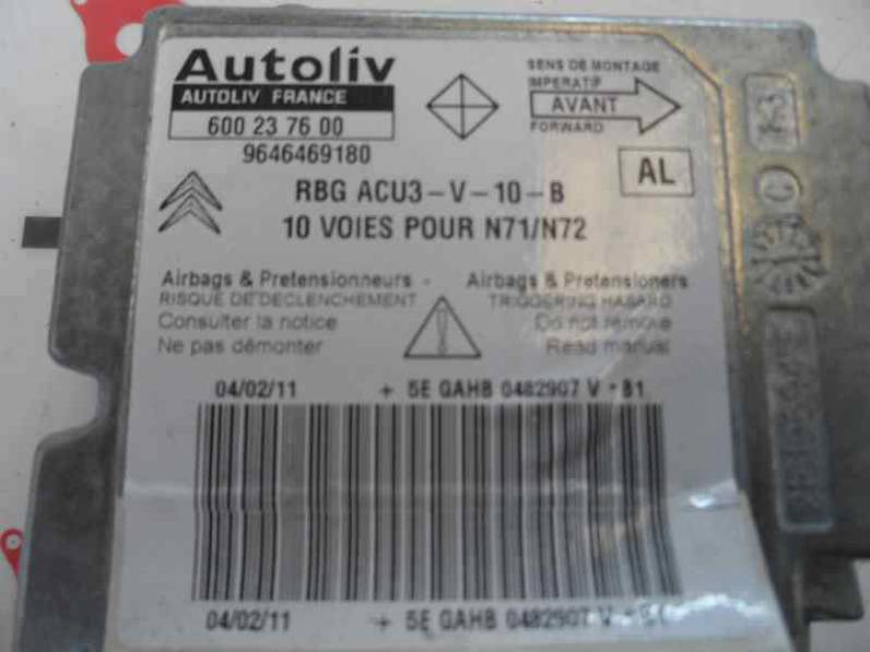 CENTRALITA AIRBAG CITROEN XSARA BERLINA 2004 2.0 HDI (90 CV)