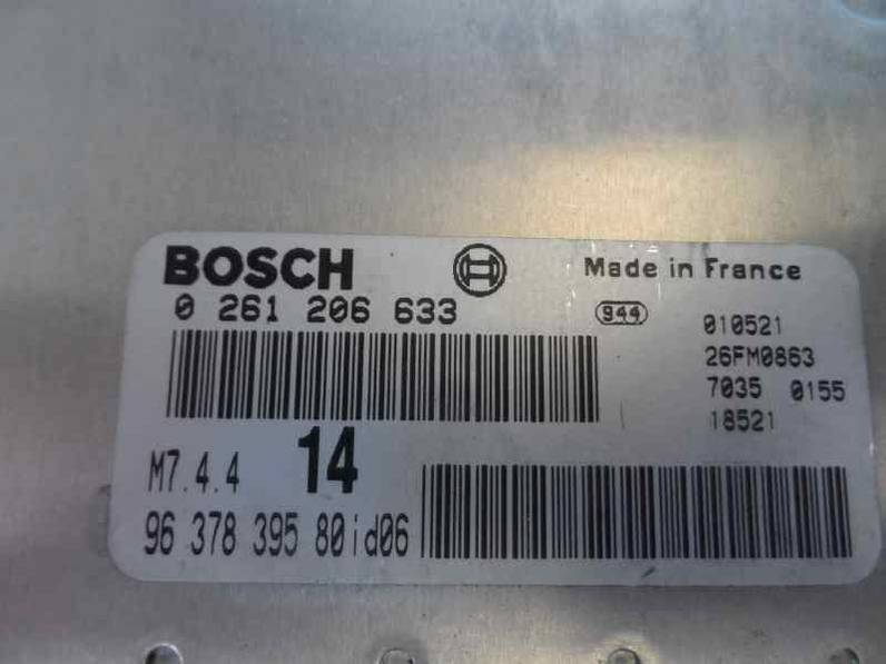 CENTRALITA MOTOR UCE CITROEN XSARA PICASSO 2001 1.6 (95 CV)