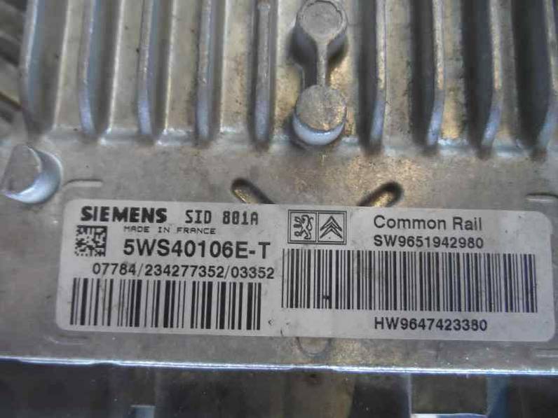 CENTRALITA MOTOR UCE CITROEN XSARA BERLINA 2004 2.0 HDI (90 CV)