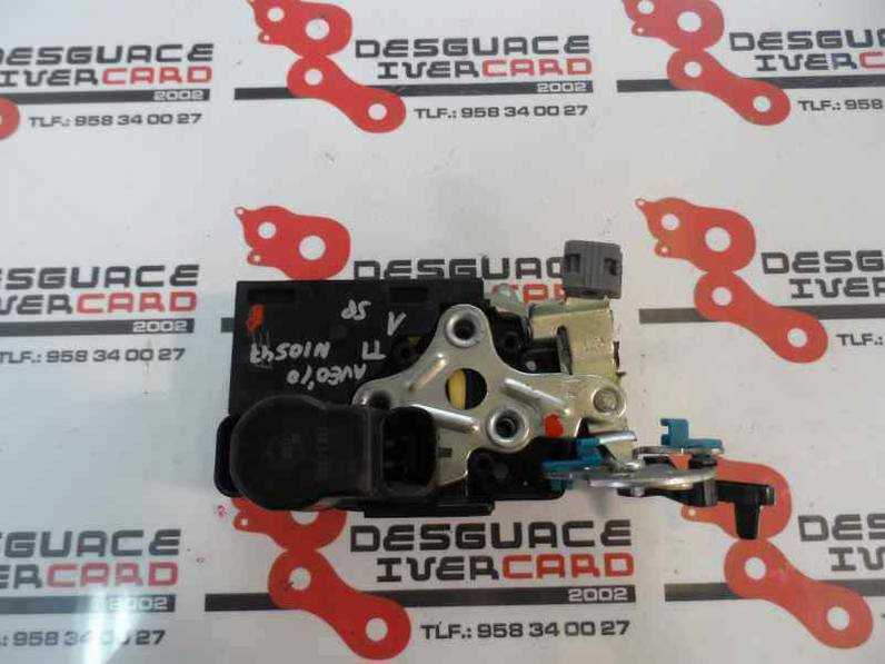 CERRADURA PUERTA TRASERA IZQUIERDA CHEVROLET AVEO 2010 1.2 (84 CV)