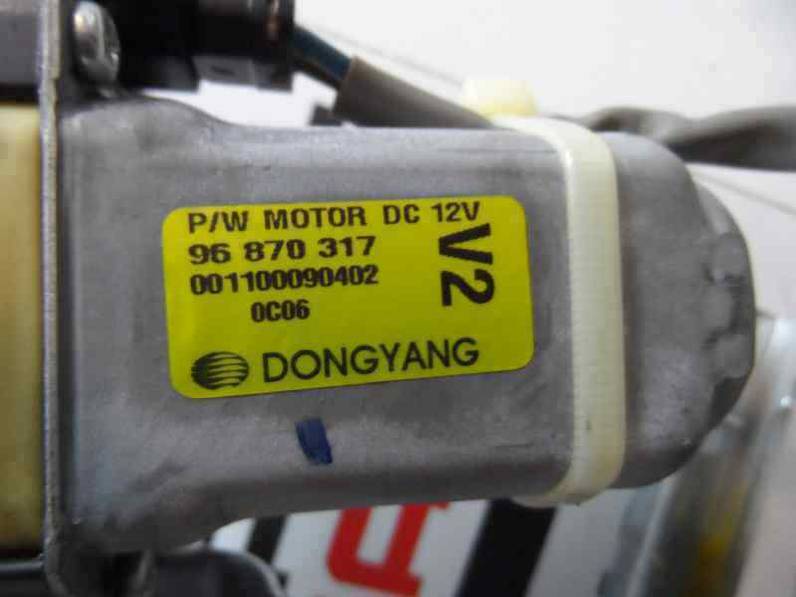 ELEVALUNAS DELANTERO DERECHO CHEVROLET AVEO 2010 1.2 (84 CV)