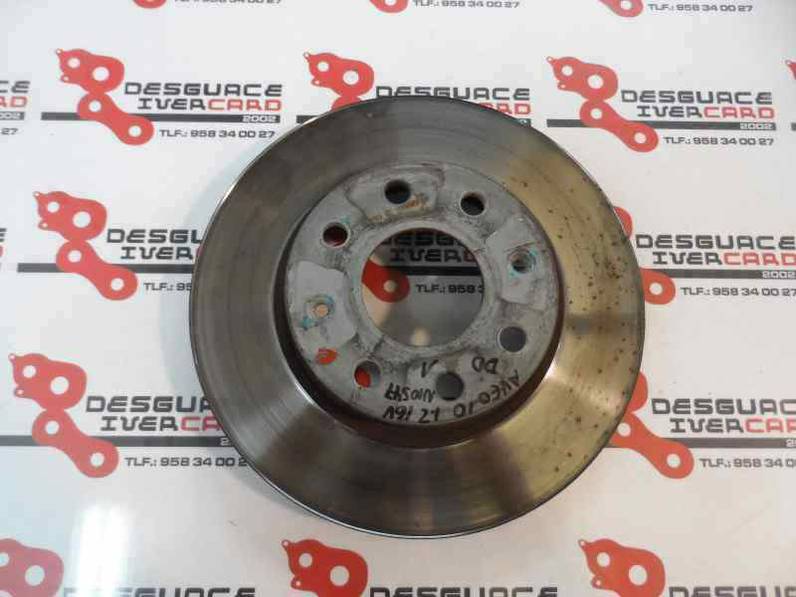 DISCO FRENO DELANTERO CHEVROLET AVEO 2010 1.2 (84 CV)