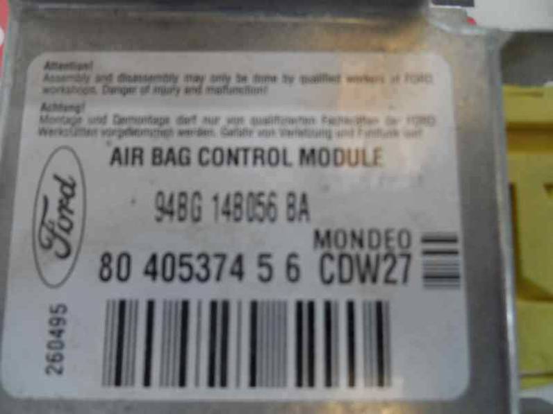 CENTRALITA AIRBAG FORD MONDEO BERLINA FAMILIAR 1993