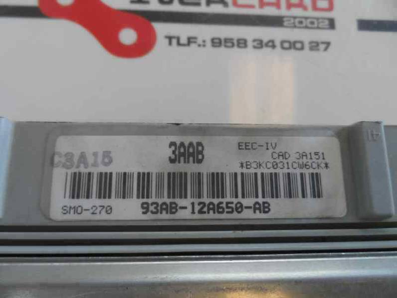 CENTRALITA MOTOR UCE FORD ESCORT BERLINA 1986