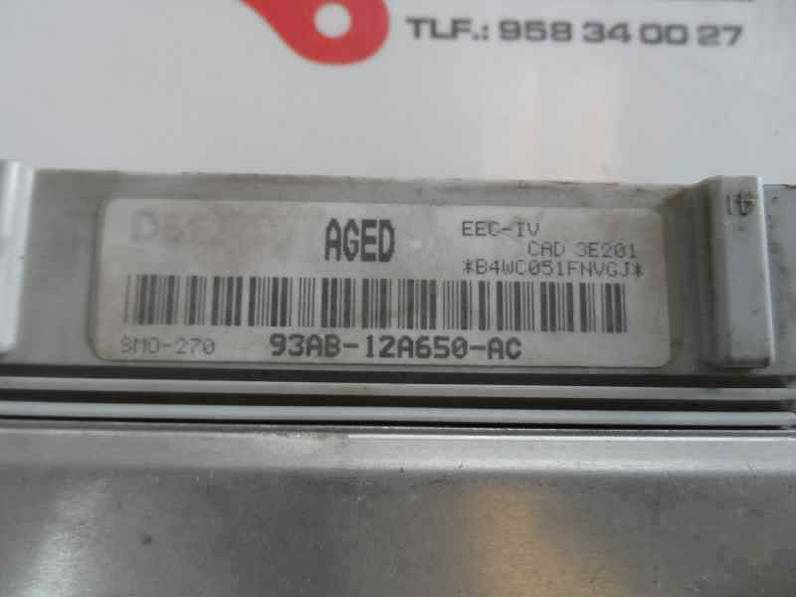 CENTRALITA MOTOR UCE FORD ESCORT BERLINA 1986