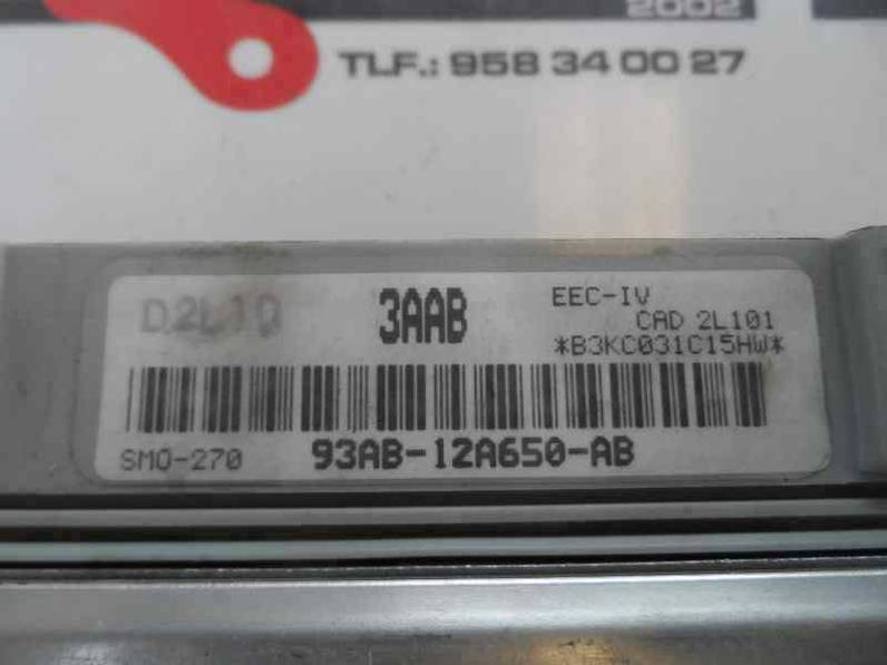 CENTRALITA MOTOR UCE FORD ESCORT BERLINA 1986