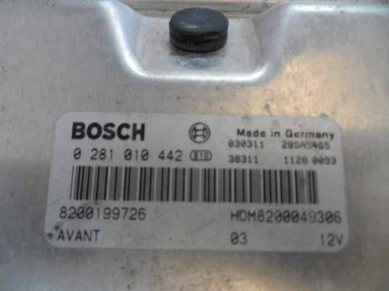 CENTRALITA MOTOR UCE RENAULT SCENIC 2003 1.9 DTI D (80 CV)