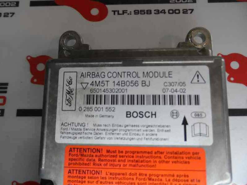 CENTRALITA AIRBAG FORD FOCUS LIM 2007 1.8 TDCI TURBODIESEL (116 CV)