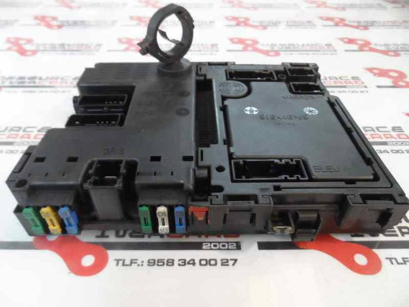 CAJA RELES FUSIBLES PEUGEOT 206 BERLINA 2001 1.9 D (69 CV)