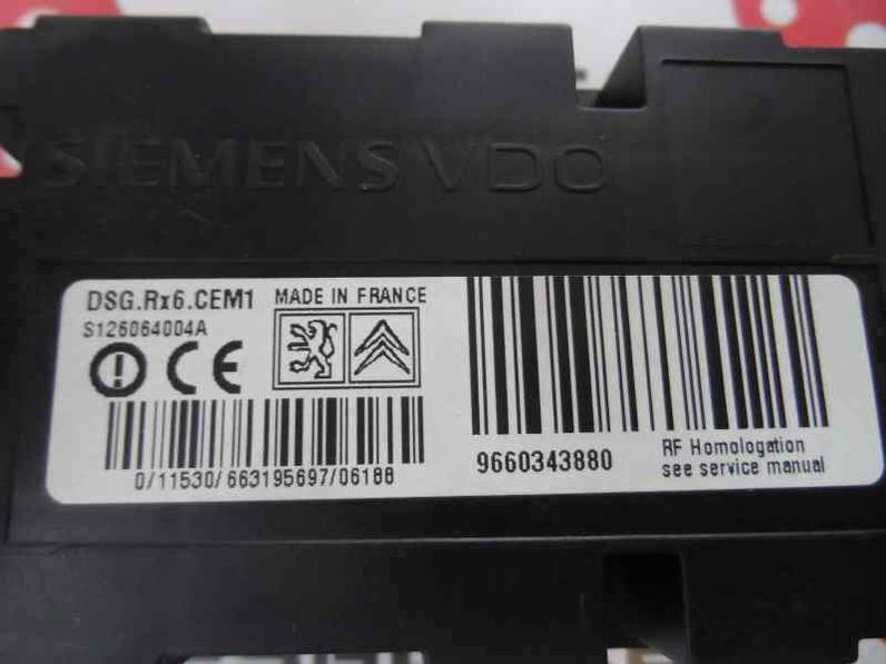 MODULO ELECTRONICO CITROEN C8 2006 2.0 HDI FAP (136 CV)