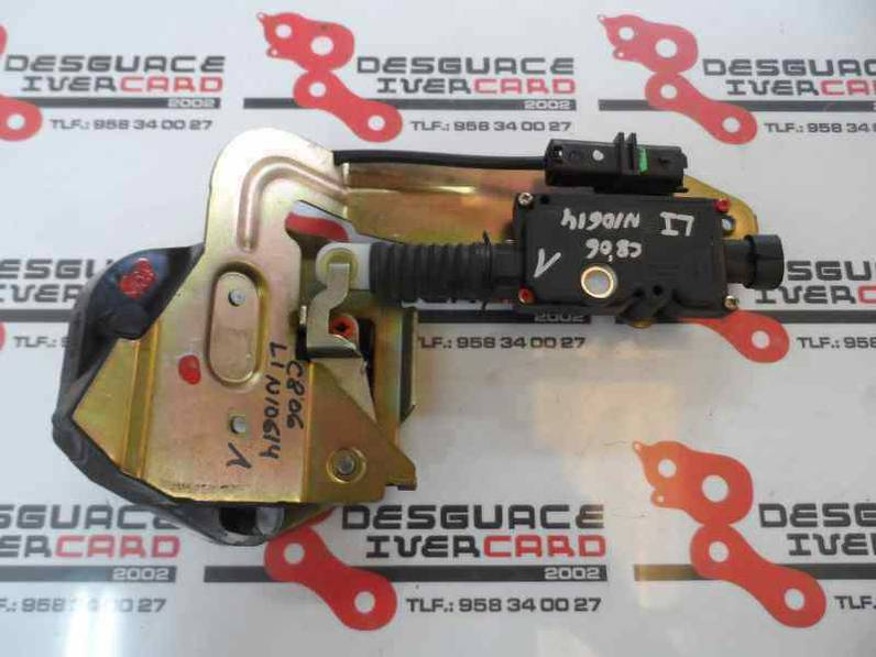 CERRADURA PUERTA TRASERA IZQUIERDA CITROEN C8 2006 2.0 HDI FAP (136 CV)