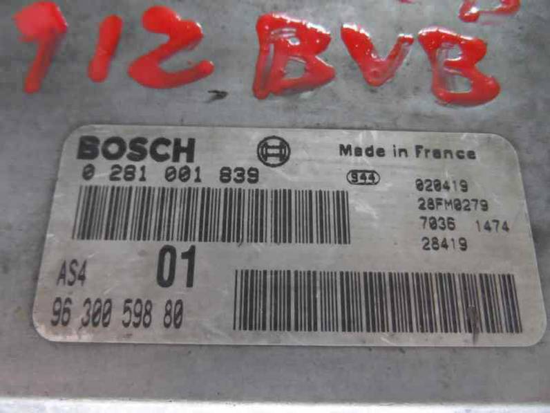 CENTRALITA MOTOR UCE CITROEN SAXO 2002 1.5 D (57 CV)