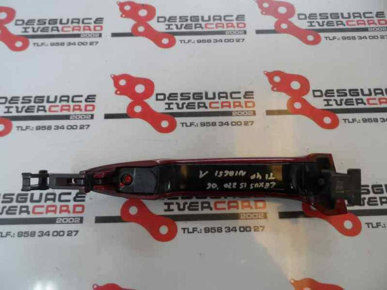 MANETA EXTERIOR TRASERA IZQUIERDA LEXUS IS200 2006 2.2 D-CAT (177 CV)