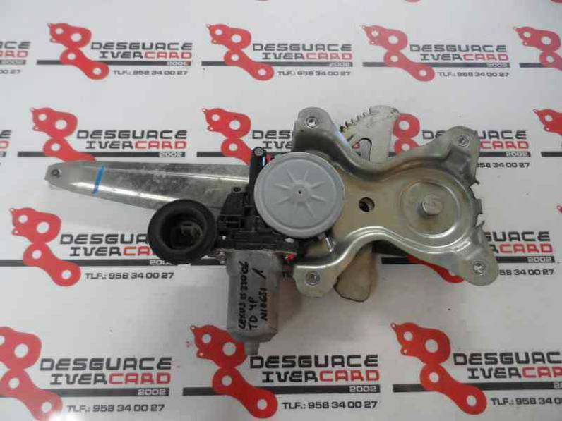 ELEVALUNAS TRASERO DERECHO LEXUS IS200 2006 2.2 D-CAT (177 CV)